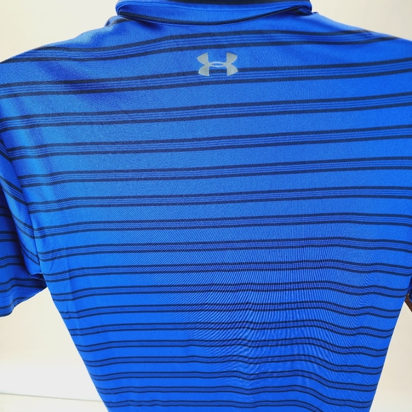 Under Armour Shirts New Ua Under Armour Heatgear Loose Golf Polo Shirt Chevrolet Embroidered